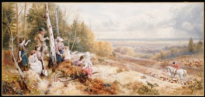 De Ontmoeting door Myles Birket Foster