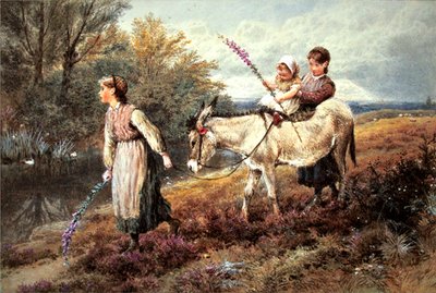 De Rit Naar Huis door Myles Birket Foster