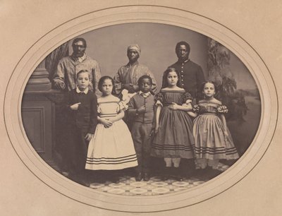 Geëmancipeerde Slaven Gebracht uit Louisiana door Kolonel George H. Banks door Myron H. Kimball