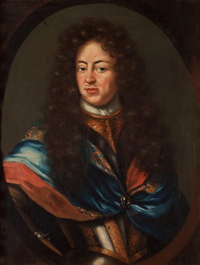 Portret van Karel XI van Zweden 1655-1697 door Mytens