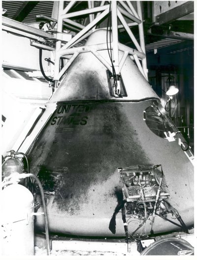 Apollo 1 - NASA door NASA Images