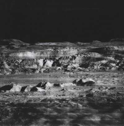 Close-up van krater Copernicus, 24434 door NASA Images