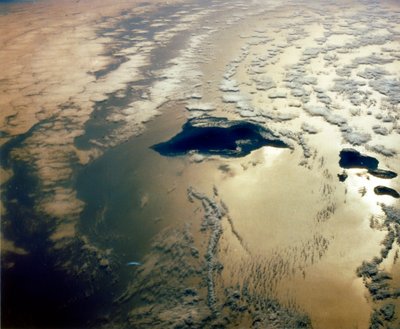 Aarde vanuit de ruimte - de Hawaiiaanse eilanden, VS door NASA Images