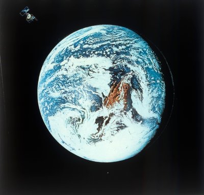 De aarde vanuit de ruimte door NASA Images