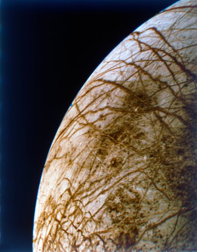 Europa van Voyager 2, 9 juli 1979 door NASA Images