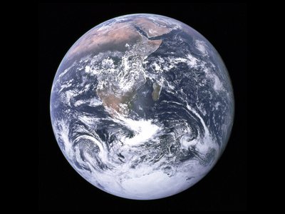De Blauwe Marmer - Aarde vanuit de ruimte, 7 december 1972 door NASA Images