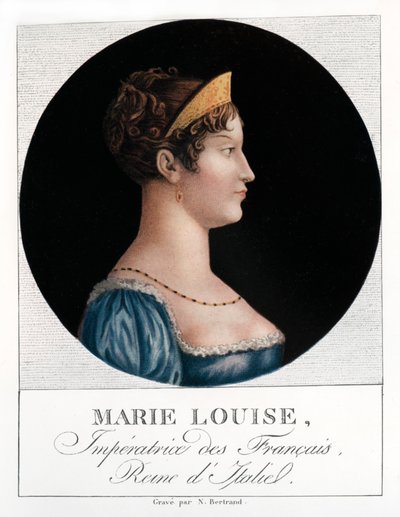 Marie Louise, hertogin van Parma, begin 19e eeuw, 1912 door N. Bertrand