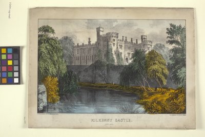 Kilkenny Castle, Ierland door N. and Ives J.M. (1824 95) Currier