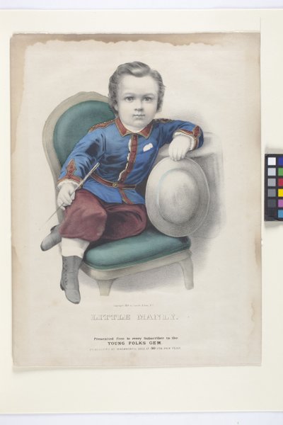 Little Manly door N. and Ives J.M. (1824 95) Currier