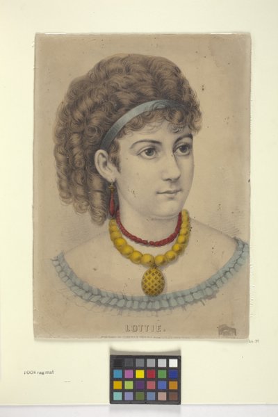 Lottie door N. and Ives J.M. (1824 95) Currier