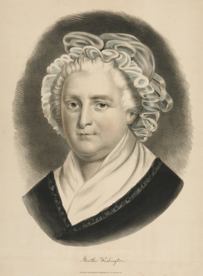 Martha Washington door Currier and Ives