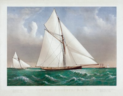 De Cutter Genesta door Currier & Ives door Currier and Ives