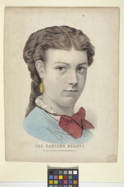 De Oosterse Schoonheid door N. and Ives J.M. (1824 95) Currier