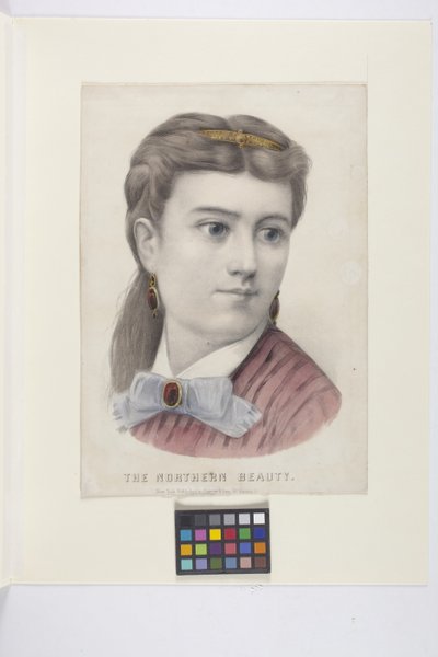 De Noordelijke Schoonheid door N. and Ives J.M. (1824 95) Currier