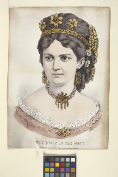 De Koningin Van Het Westen door N. and Ives J.M. (1824 95) Currier
