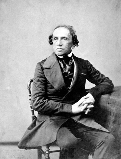 Duitse componist Giacomo Meyerbeer gefotografeerd door Nadar door Nadar