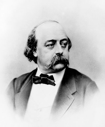 Gustave Flaubert (1821-1880) Franse schrijver c. 1875, foto door Nadar door Nadar (1820 1910) (studio of)