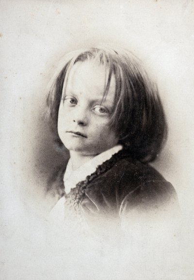Paul Nadar als kind door Nadar