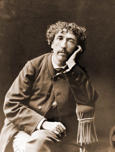 Portret van Charles Garnier, architect van de Parijse Opera (1825-1898) door Nadar