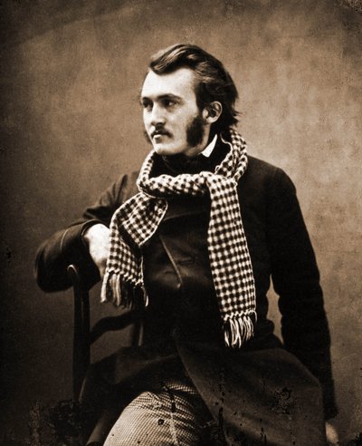 Portret van Gustave Doré, cartoonist en graveur 1832-1883. Foto door Nadar (Felix Tournachon). door Nadar