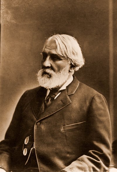 Portret van Ivan Toergenjev door Nadar