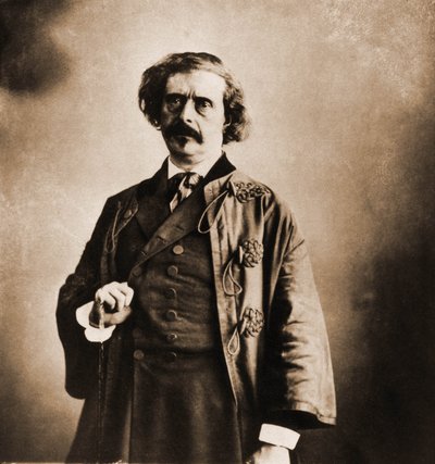 Portret van Jules Barbey d