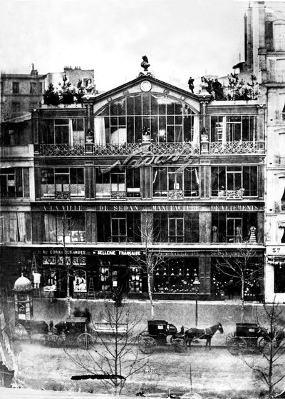 Atelier van Nadar (1820-1910) in Parijs ca. 1860 door Nadar