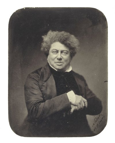 Alexander Dumas père (1802-1870) door Nadar