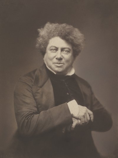 Alexandre Dumas père (1802-1870) door Nadar