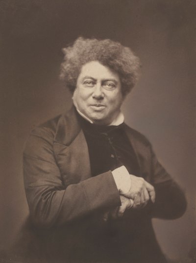 Alexandre Dumas père (1802-1870) door Nadar