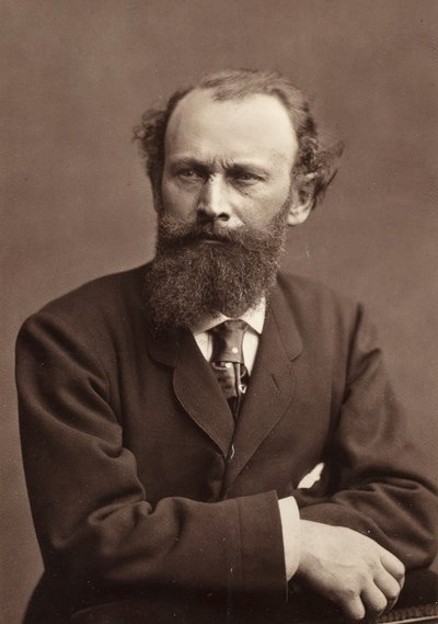 Édouard Manet Franse schilder door Nadar
