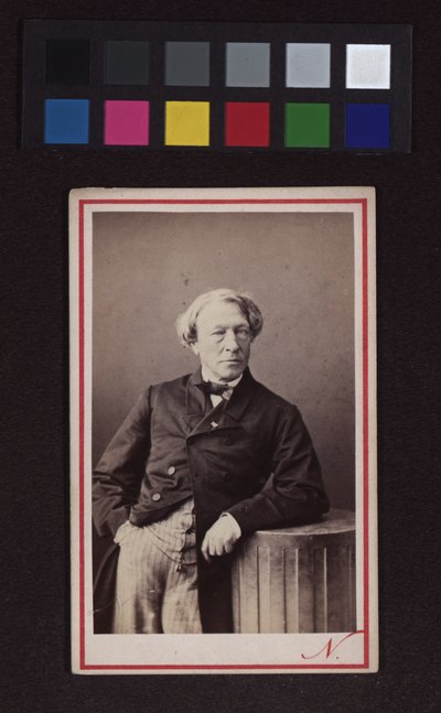 Frédéric Henri Schopin (1804-1880), schilder door Nadar