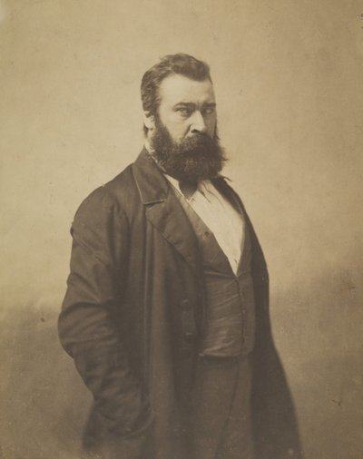 Jean-Francois Millet, 1856-58 door Nadar