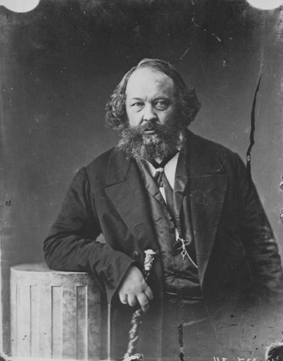 Mikhail Bakunin, Russische revolutionair en theoreticus van het anarchisme door Nadar