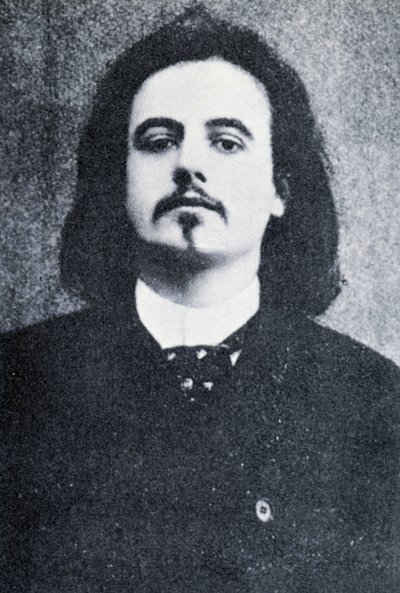 Portret van Alfred Jarry, 1896 door Nadar