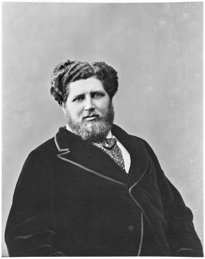 Portret van Monsieur de Tourguenef door Nadar