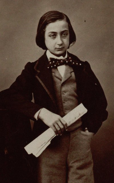 Portret van de violist en componist Henri Ketten door Nadar