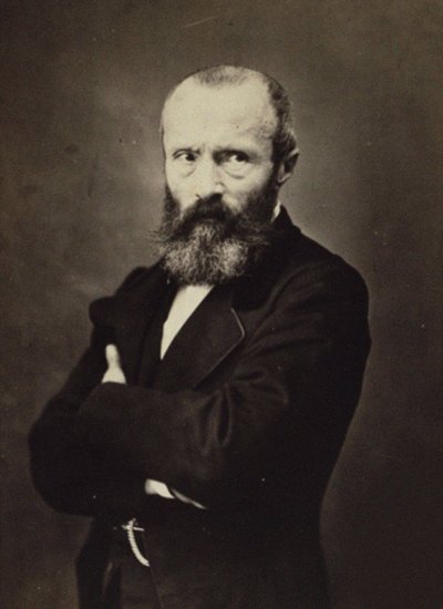 Théophile Thoré-Bürger 1807-1869 door Nadar