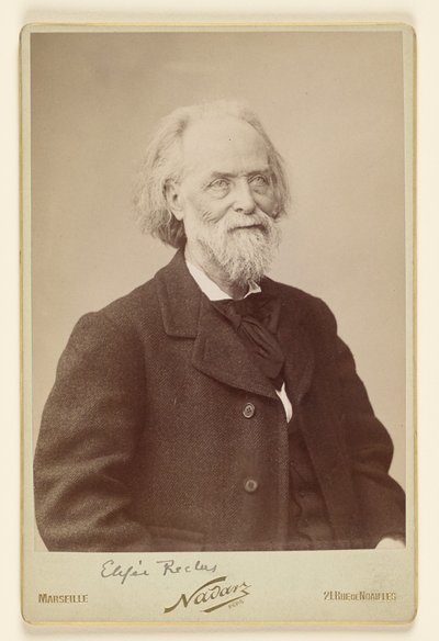 Élisée Reclus door Nadar [Gaspard Félix Tournachon]