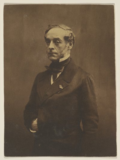 [Ernest] Legouvé, schrijver door Nadar [Gaspard Félix Tournachon]