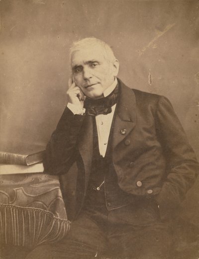 [Eugène Scribe] door Nadar [Gaspard Félix Tournachon]