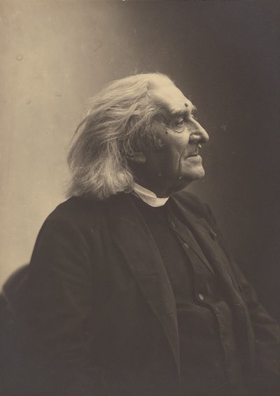 [Franz Liszt]. door Nadar [Gaspard Félix Tournachon]