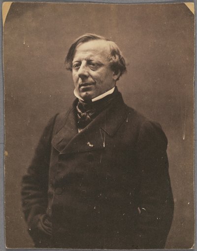 [Jacques-Alexandre] Bixio door Nadar [Gaspard Félix Tournachon]