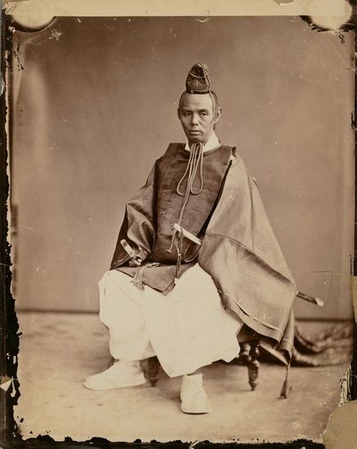 [Japanse man] door Nadar [Gaspard Félix Tournachon]