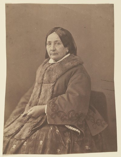 Mevrouw Eugénie Niboyet door Nadar [Gaspard Félix Tournachon]