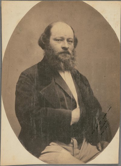 Virgile Trélat door Nadar [Gaspard Félix Tournachon]