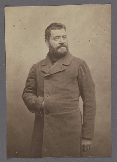 Xavier Meunier, architect door Nadar [Gaspard Félix Tournachon]