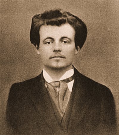 Portret van Alfred Jarry door Nadar studio of Nadar studio of