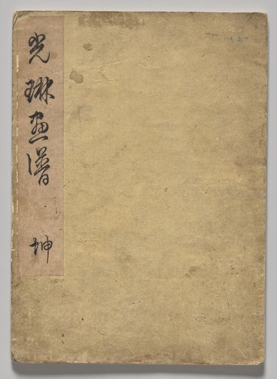 Het Kōrin Prentenboek (Deel 1) door Nakamura Hochu