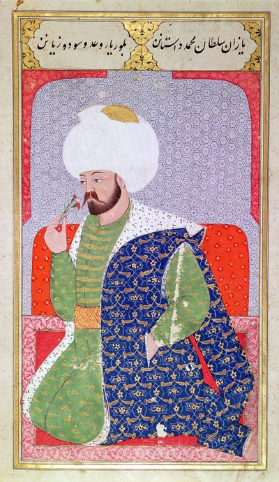 Ms Hazine.1563 Mehmed II, uit de 